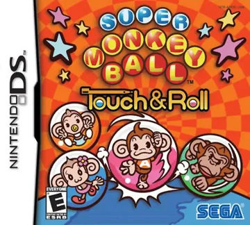 Super Monkey Ball - Touch & Roll (USA) (En,Fr,De,Es,It) box cover front